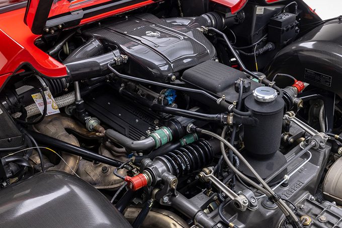 1997 Ferrari F50 Auction Block 8