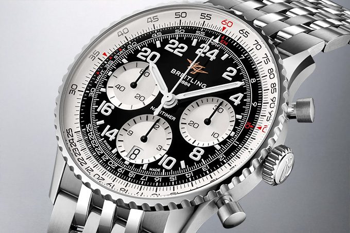 Breitling B09 and B02 Navitimer 1