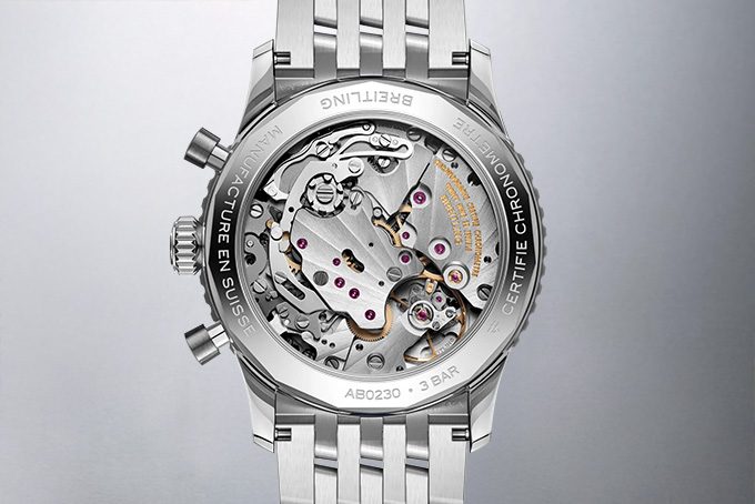 Breitling B09 and B02 Navitimer 3