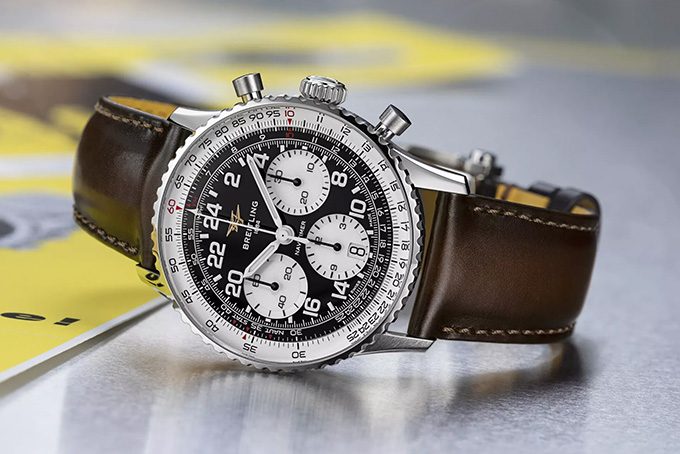 Breitling B09 and B02 Navitimer 4