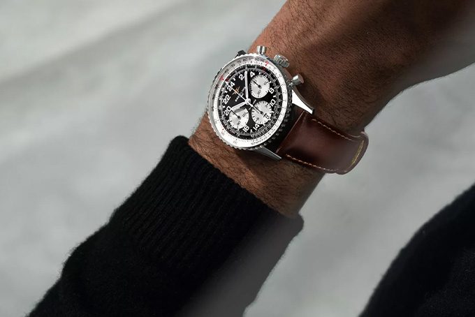 Breitling B09 and B02 Navitimer 6