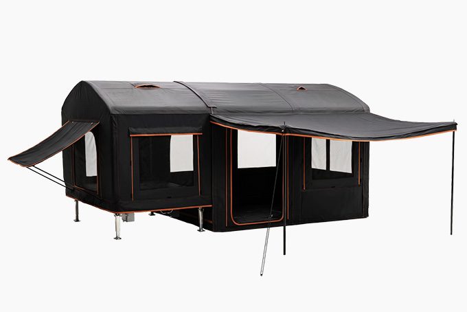 MyGlamper Trailer Hitch Camper 1
