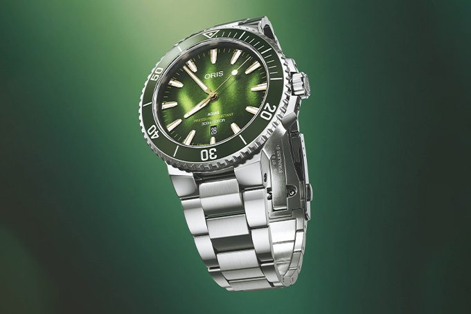 Oris Aquis Date Kelp Forest Limited Edition 5