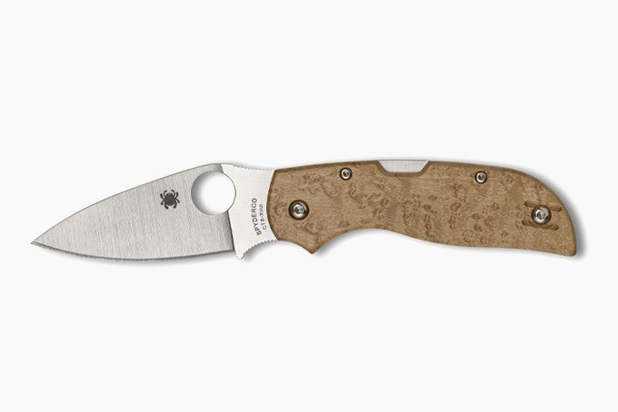 Spyderco Chaparral Birdseye Maple F 10 26 1