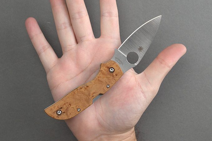 Spyderco Chaparral Birdseye Maple F 10 26 3