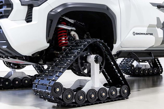 Toyota’s Snowhunter Fleet Turns Five Trucks Into Arctic-Camo Snowcats ...