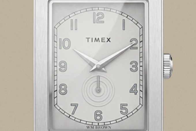 WM Brown x Timex Rectangle 1