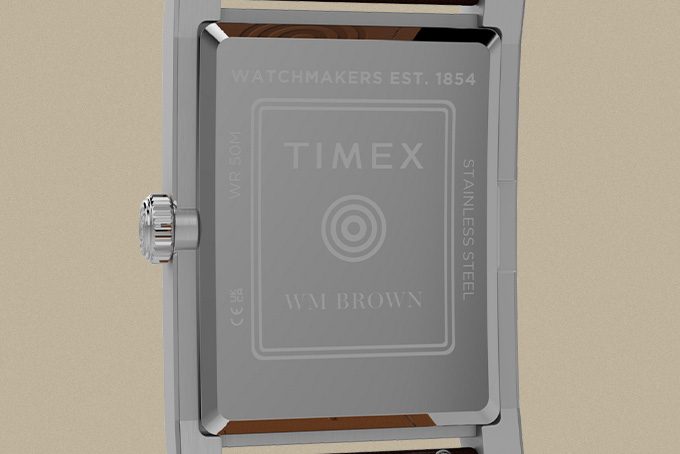 WM Brown x Timex Rectangle 3