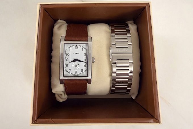 WM Brown x Timex Rectangle 5