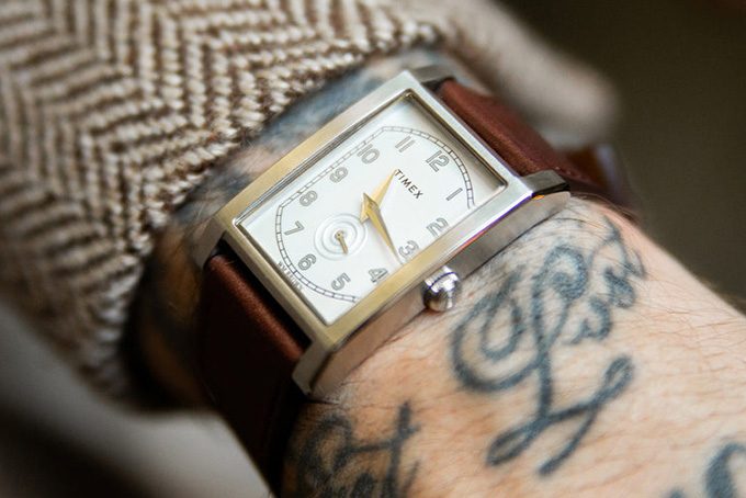WM Brown x Timex Rectangle 6